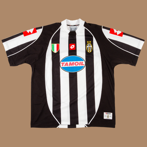 Juventus 2002/03 Champions League Home Shirt — XL