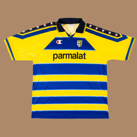 Parma 1999/00 Home Shirt — XL