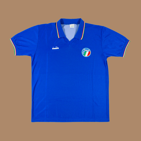 Italy 1990 Home Shirt — XL
