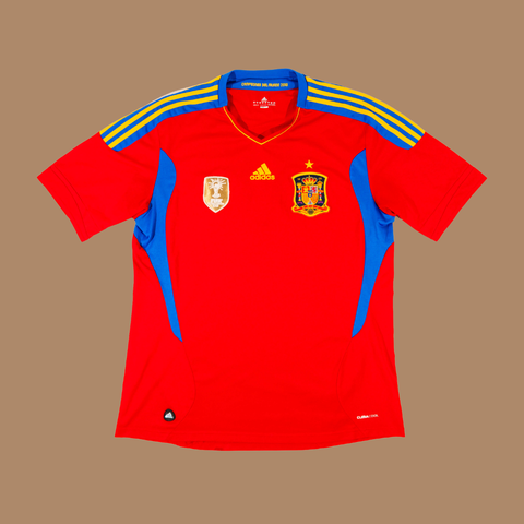 Spain 2011 Home Shirt — XL