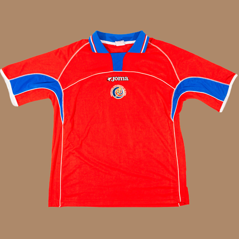 Costa Rica 2002 Home Shirt — Wanchope #9 — XL