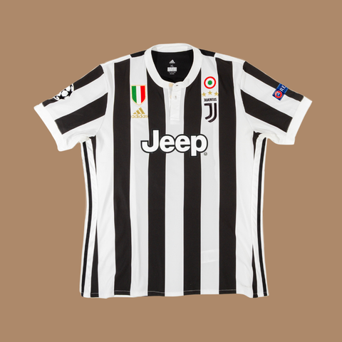 Juventus 2017/18 Home Shirt — Dybala #10 — XL