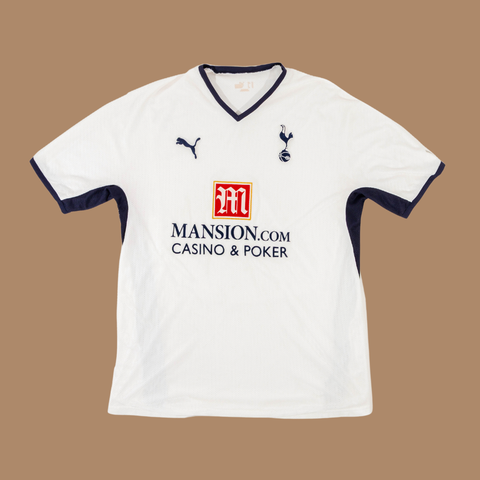 Tottenham 2008/09 Home Shirt — L