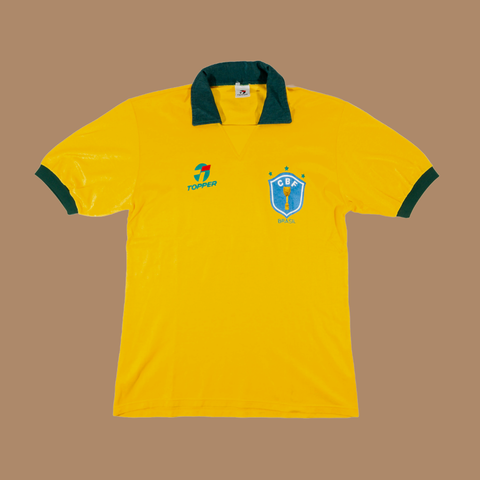 Brazil 1990 Home Shirt — L