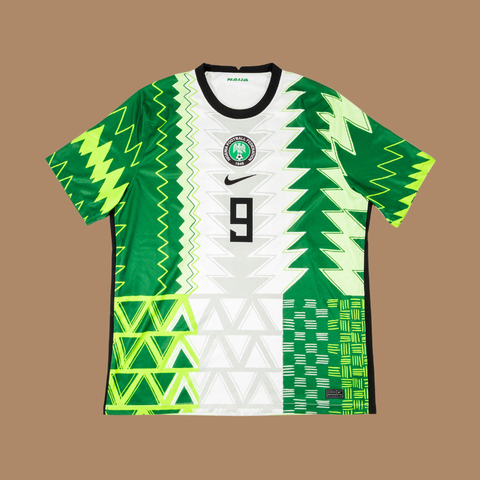 Nigeria 2020 Home Shirt — Osimhen #9 — XL