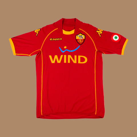 Roma 2008/09 Home Shirt — M