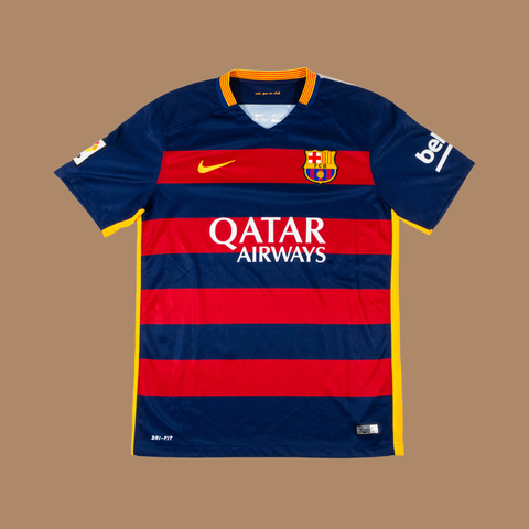Barcelona 2015/16 Home Shirt — M
