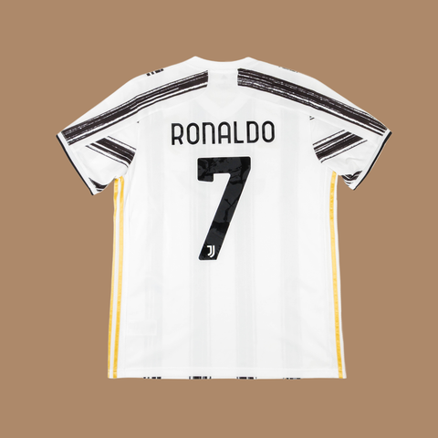 Juventus 2020/21 Home Shirt — Ronaldo #7 — L