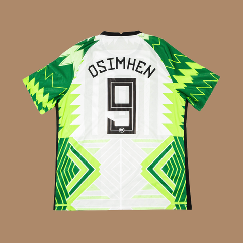 Nigeria 2020 Home Shirt — Osimhen #9 — XL