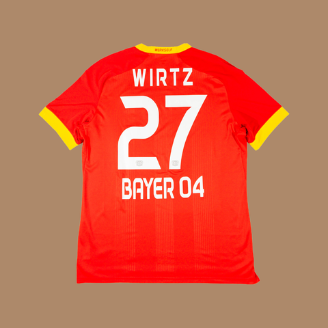 Bayer Leverkusen 2020/21 Away Shirt — Wirtz #27 — XL