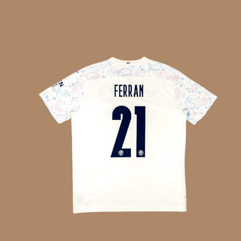 Manchester City 2020/21 Third Shirt — Ferran #21 — L