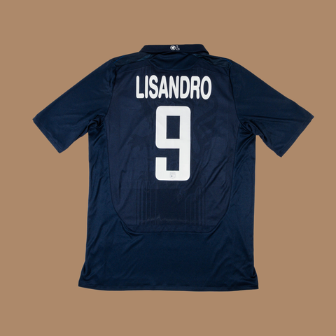 Olympique Lyonnais 2009/10 Third Shirt — Lisandro #9 — XL
