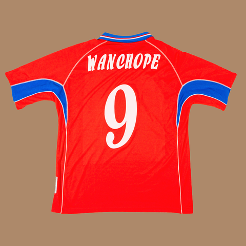 Costa Rica 2002 Home Shirt — Wanchope #9 — XL